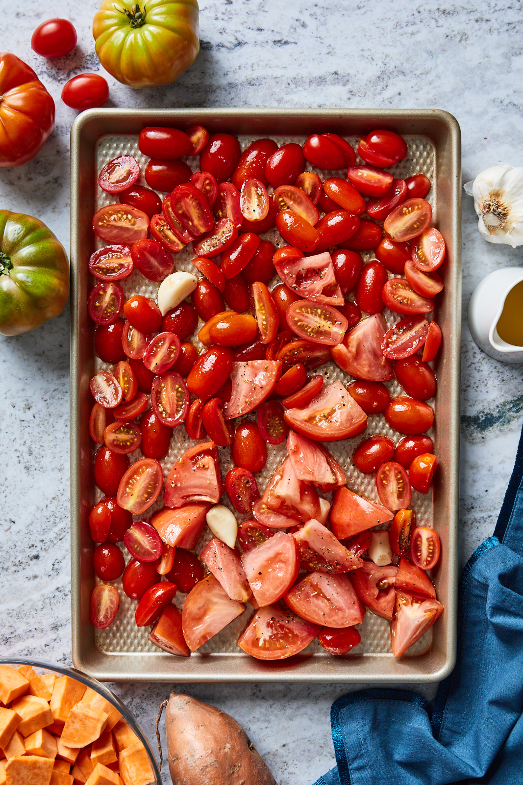 Roasted Tomato And Sweet Potato Soup