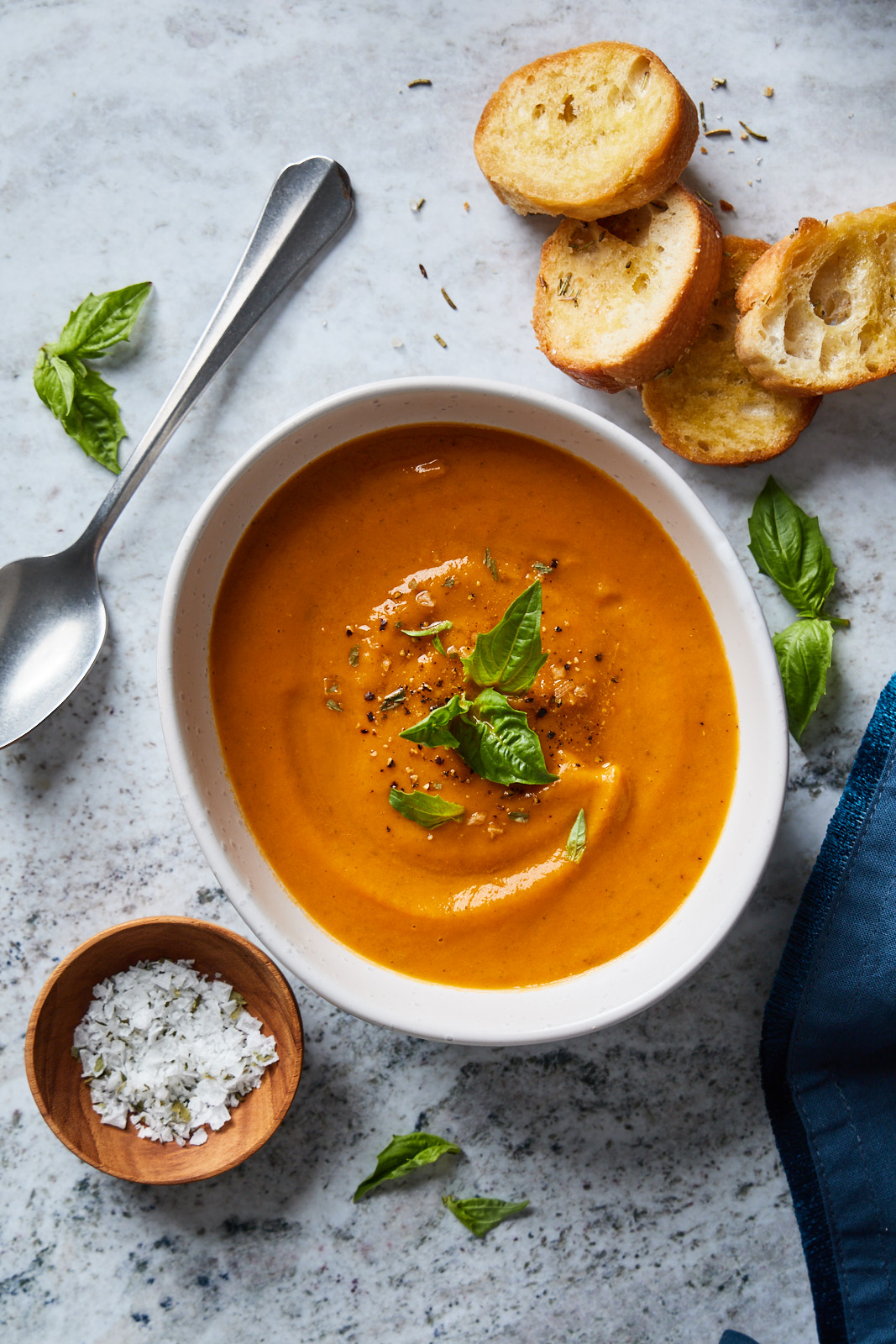 Roasted Tomato And Sweet Potato Soup