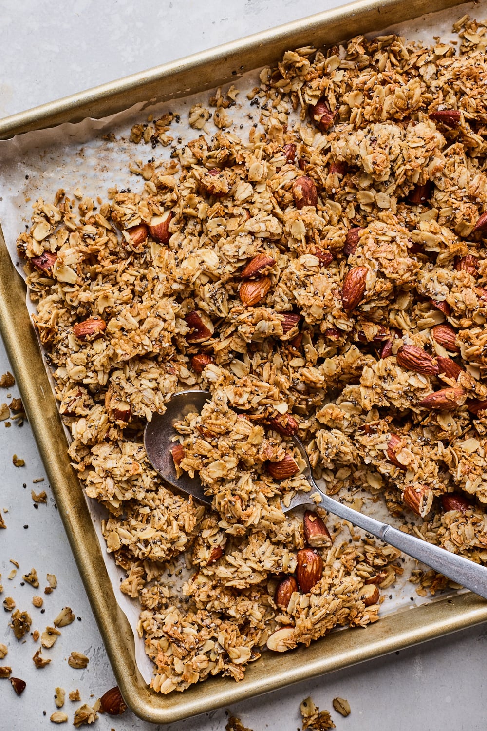 Super Simple Vanilla Almond Granola