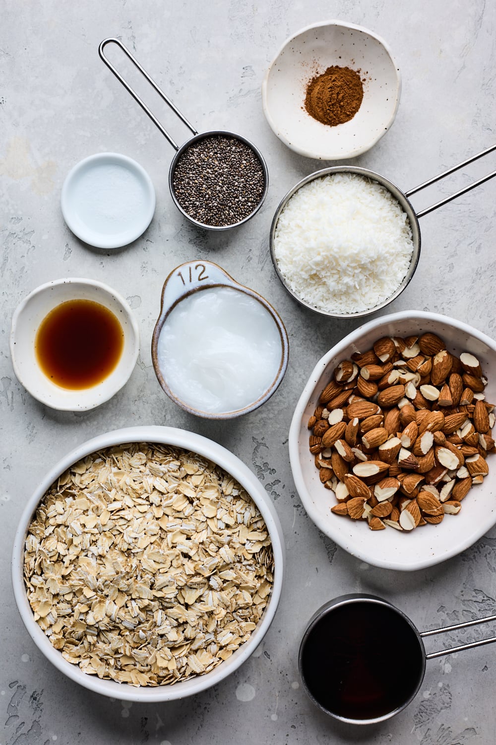 Super Simple Vanilla Almond Granola