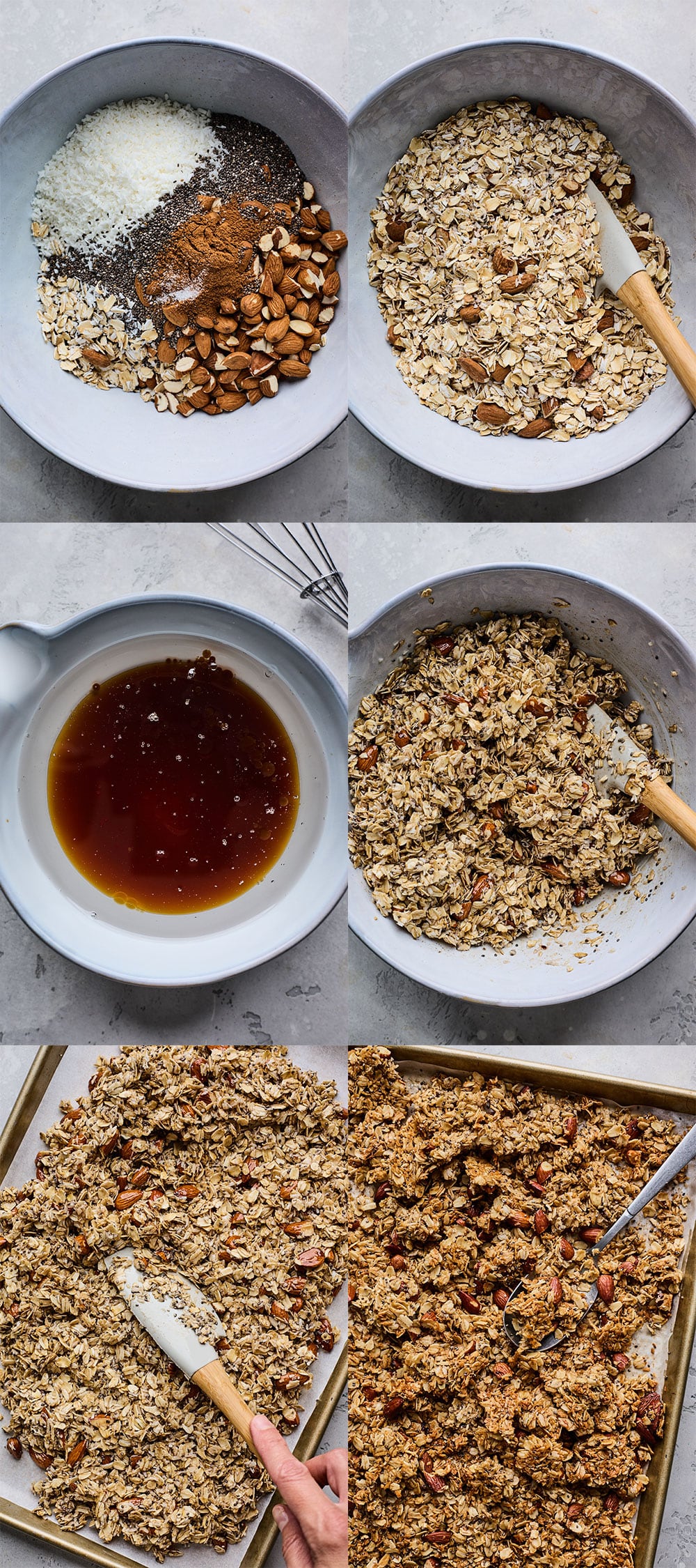 Super Simple Vanilla Almond Granola