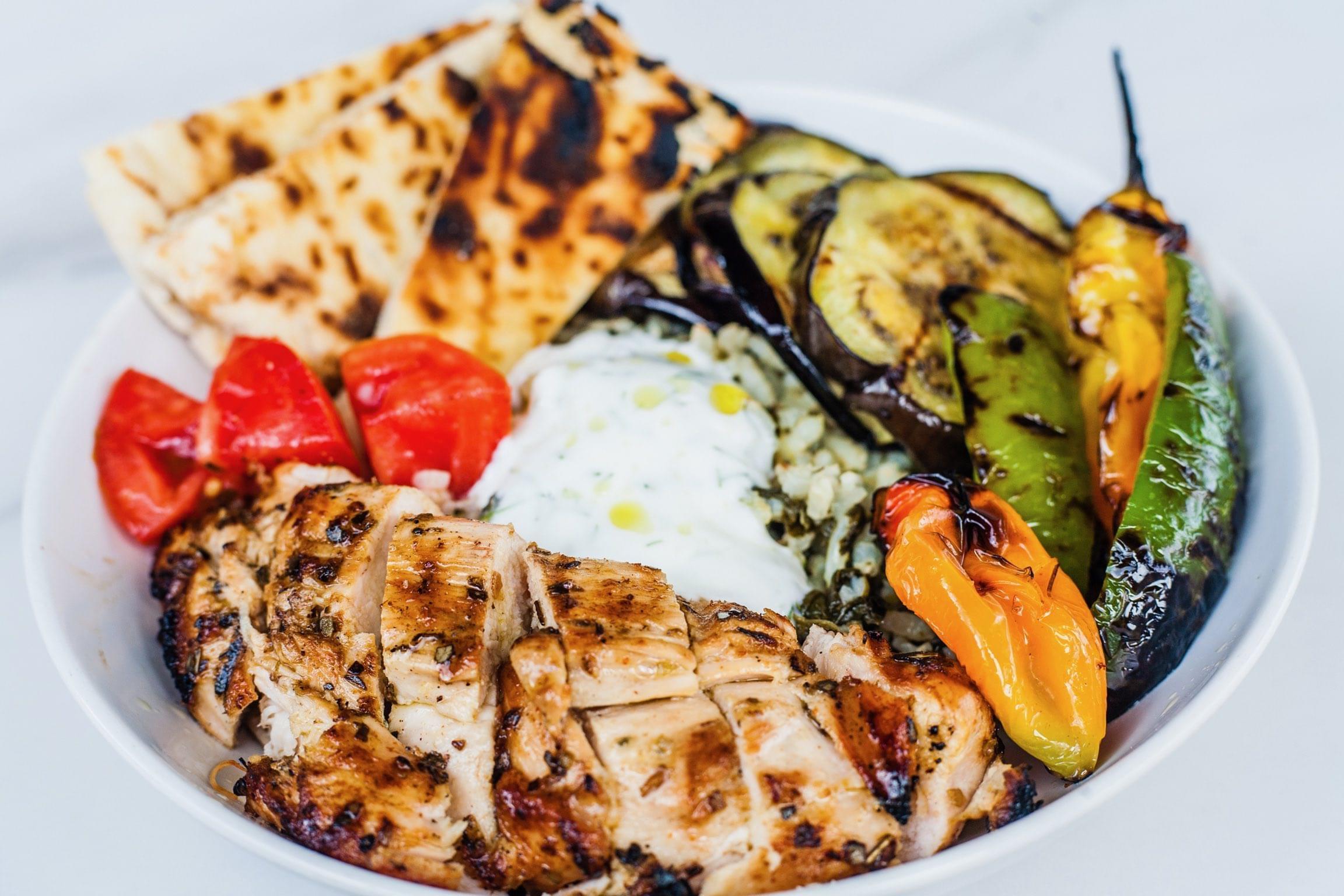 Mediterranean Protein Bowl