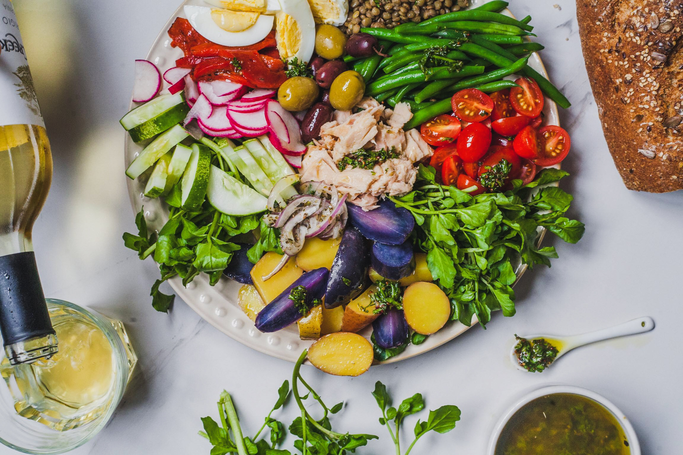 Classic Niçoise salad – a little piece of the south of France on a plate