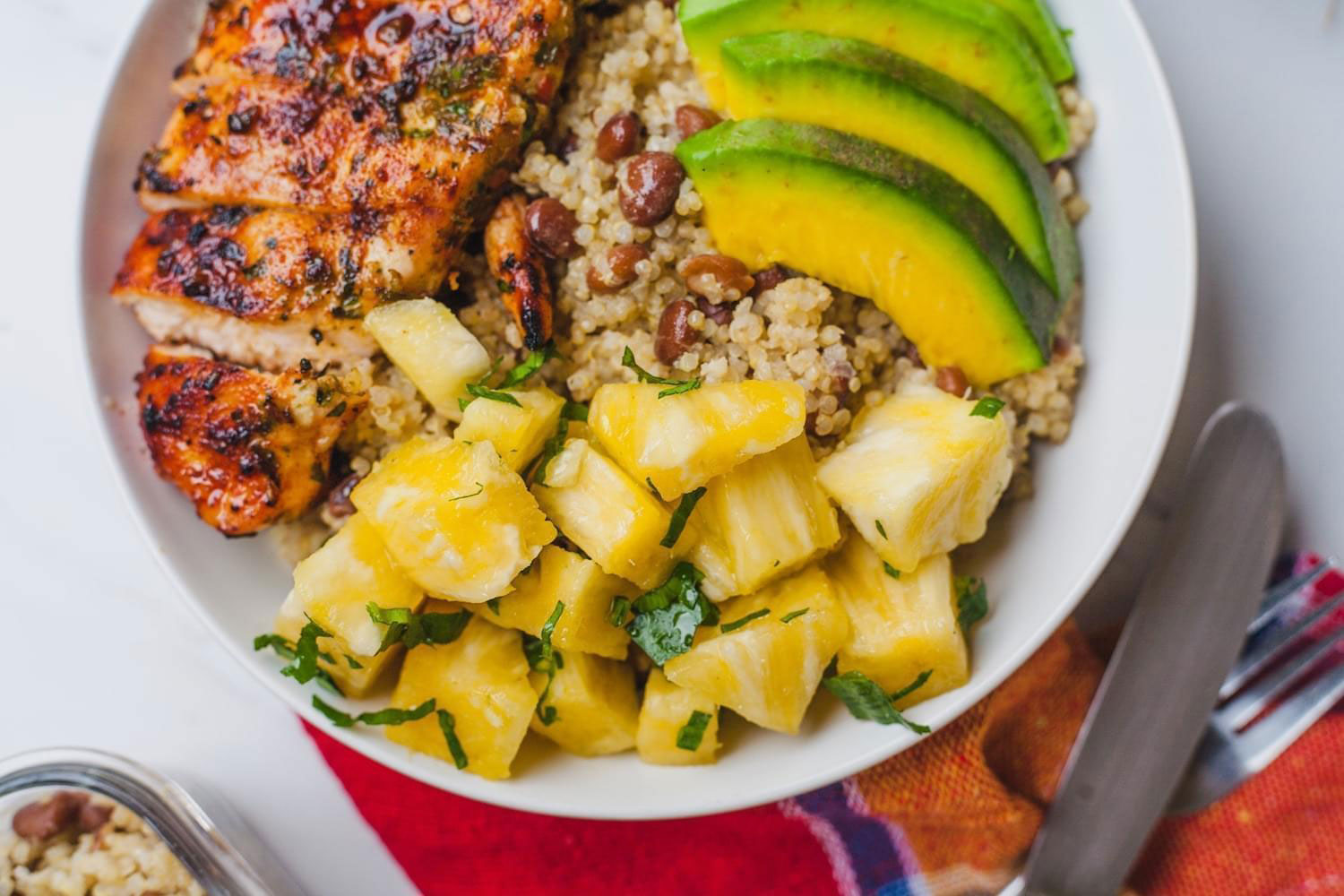 High Protein Caribbean Bowl