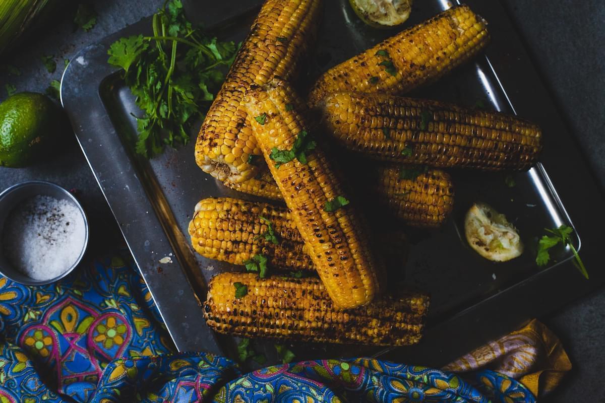 Indian Grilled Spiced Corn (Street Style Bhutta Masala Corn)