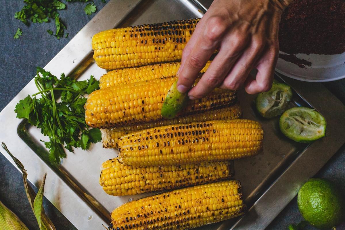 Indian Grilled Spiced Corn