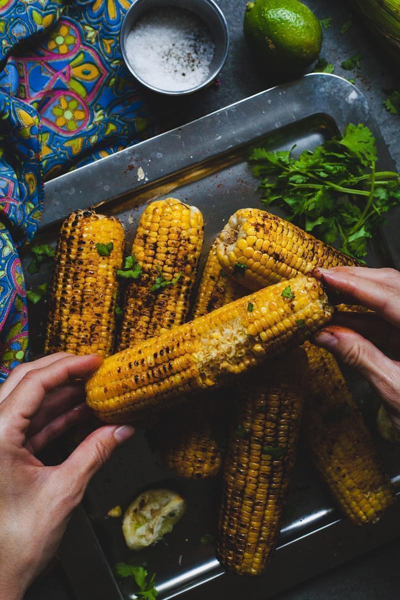 Indian Grilled Spiced Corn