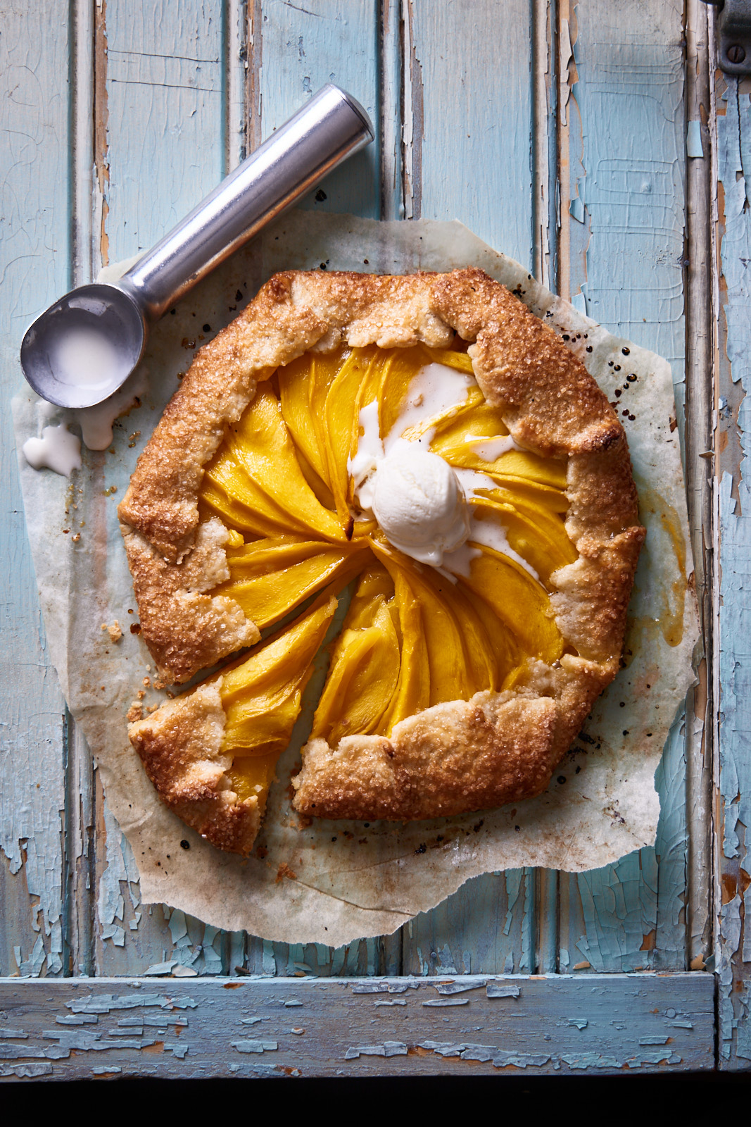 Mango Ginger Galette