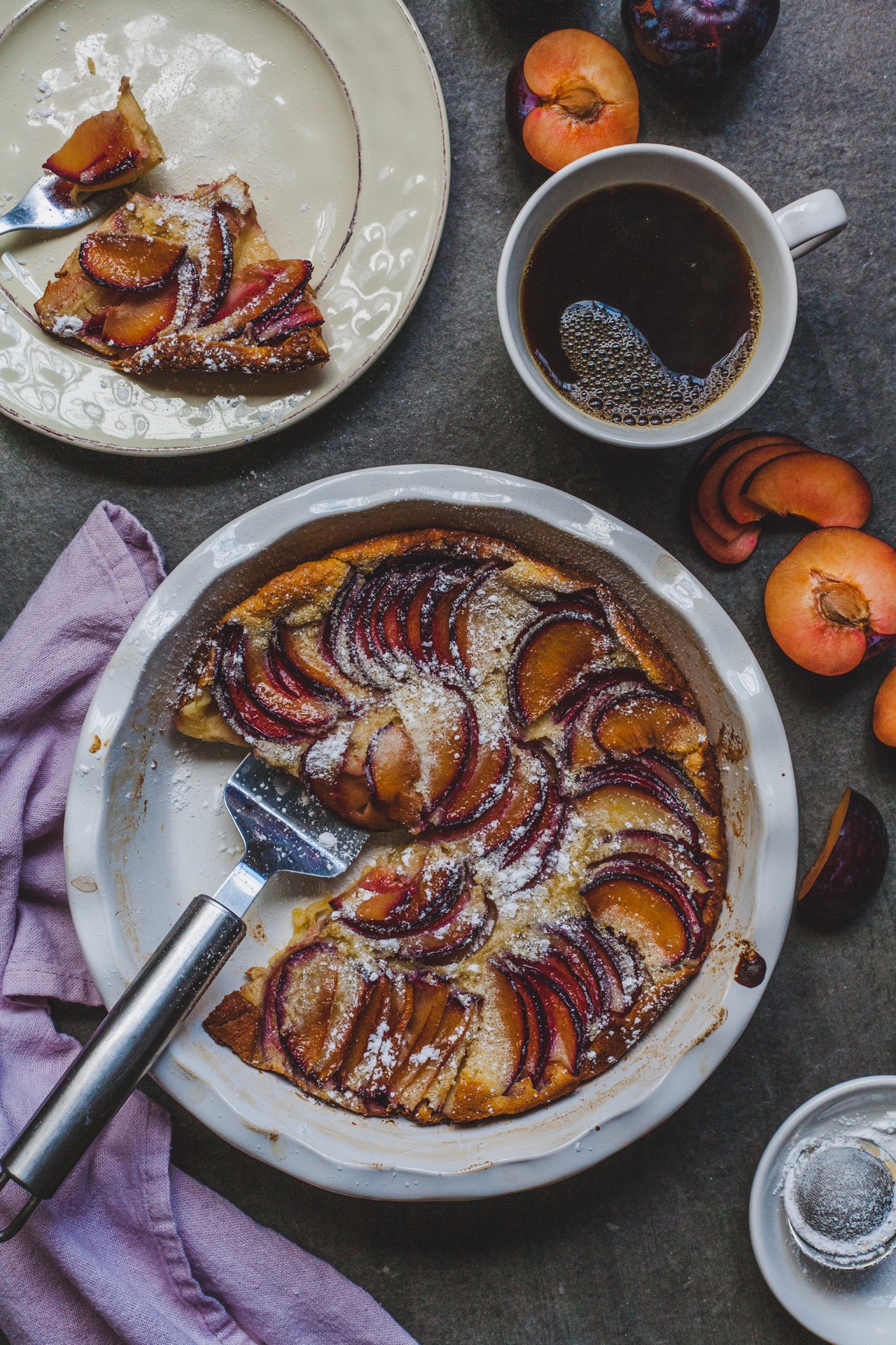 Plum Clafoutis