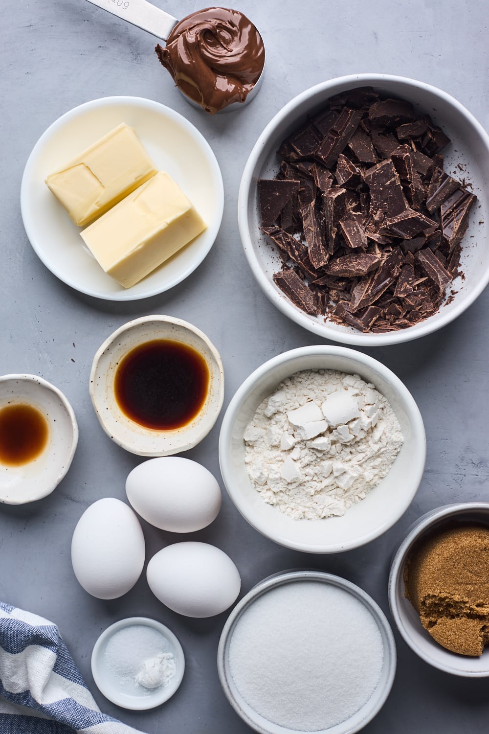 Chocolate Hazelnut Espresso Brownies