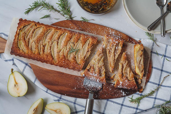 Pear and Almond Frangipane Tart