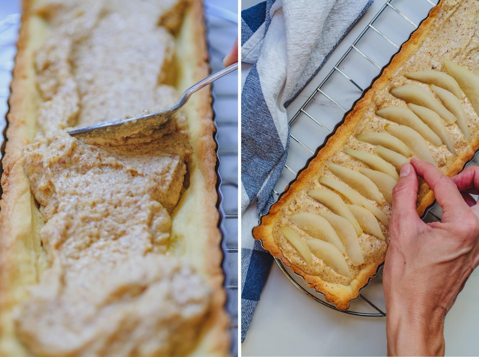 Pear and Almond Frangipane Tart