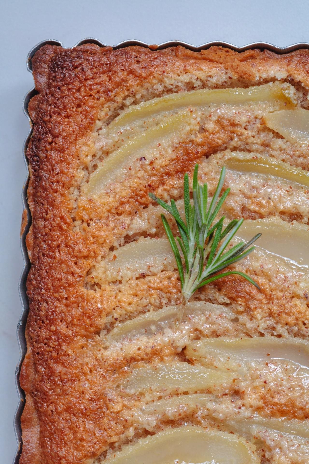 Pear and Almond Frangipane Tart