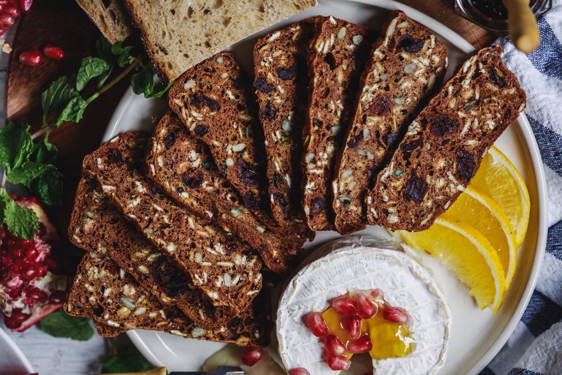 Rosemary Cranberry Crisps