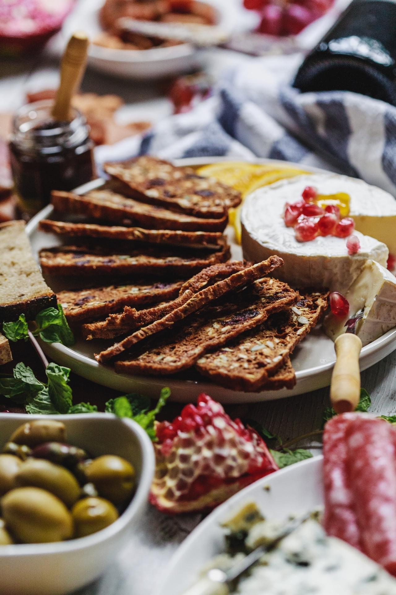 Rosemary Cranberry Crisps