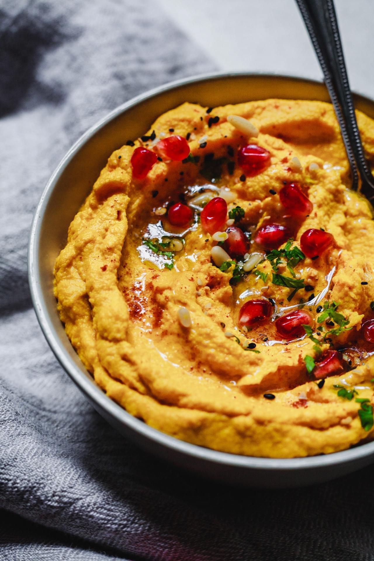 Spiced Roasted Carrot Dip