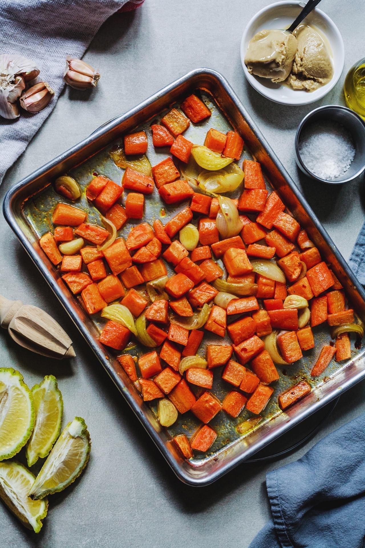 Spiced Roasted Carrot Dip