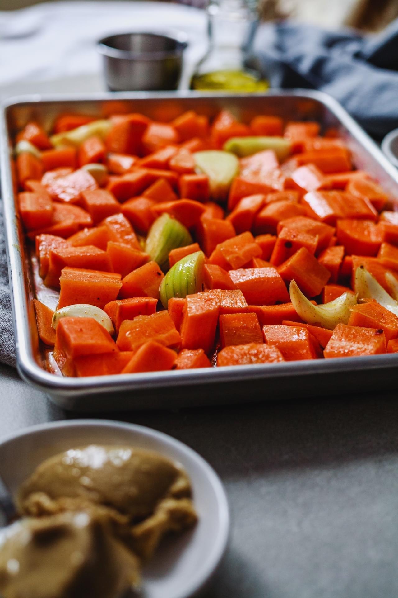 Spiced Roasted Carrot Dip