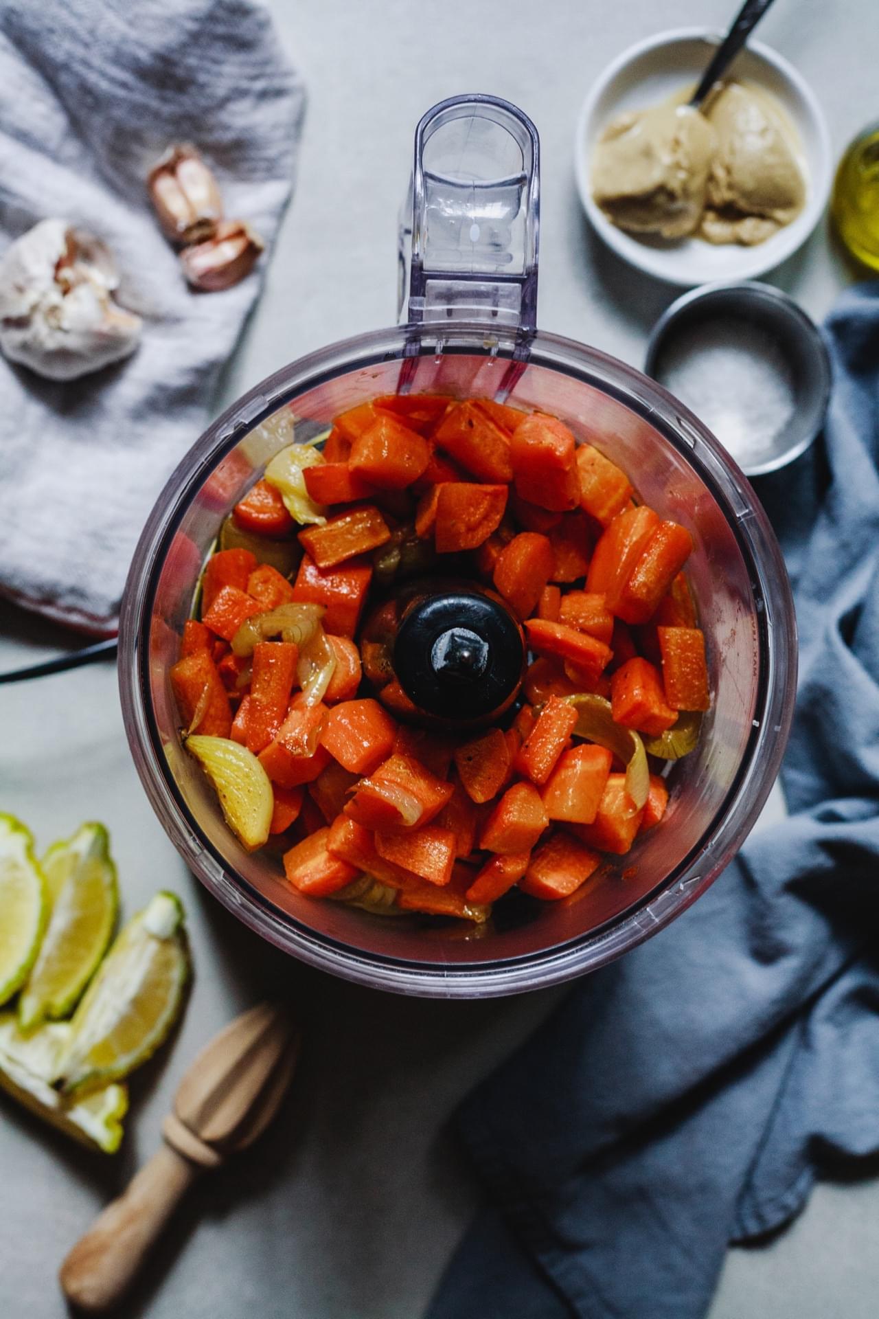 Spiced Roasted Carrot Dip