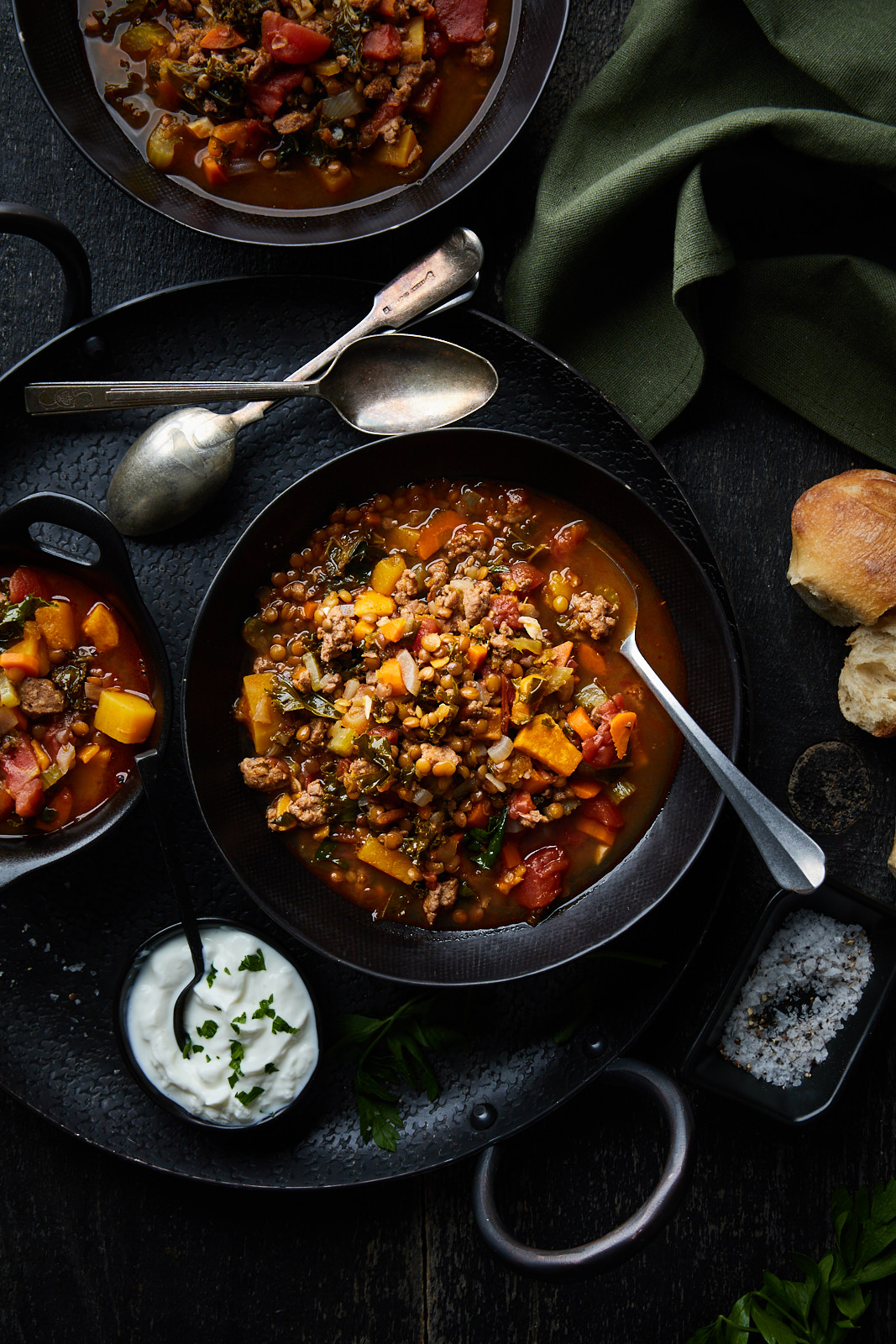 Moroccan Spiced Lentil Soup