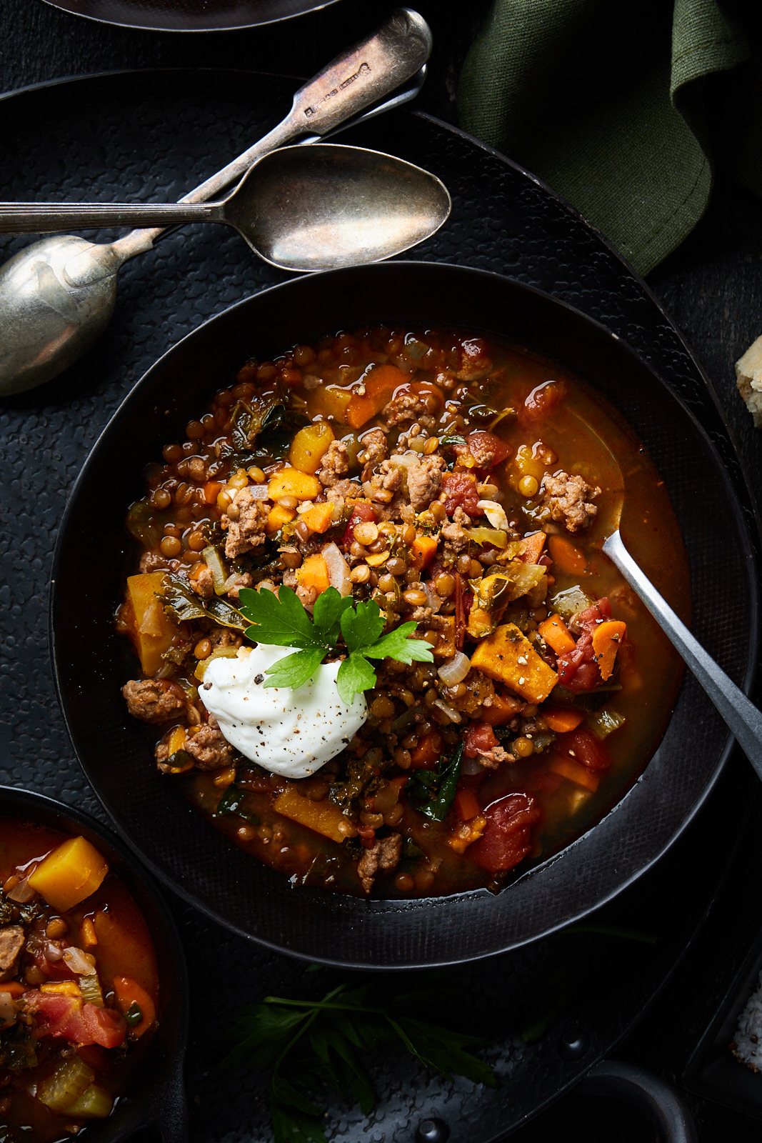 Moroccan Spiced Lentil Soup