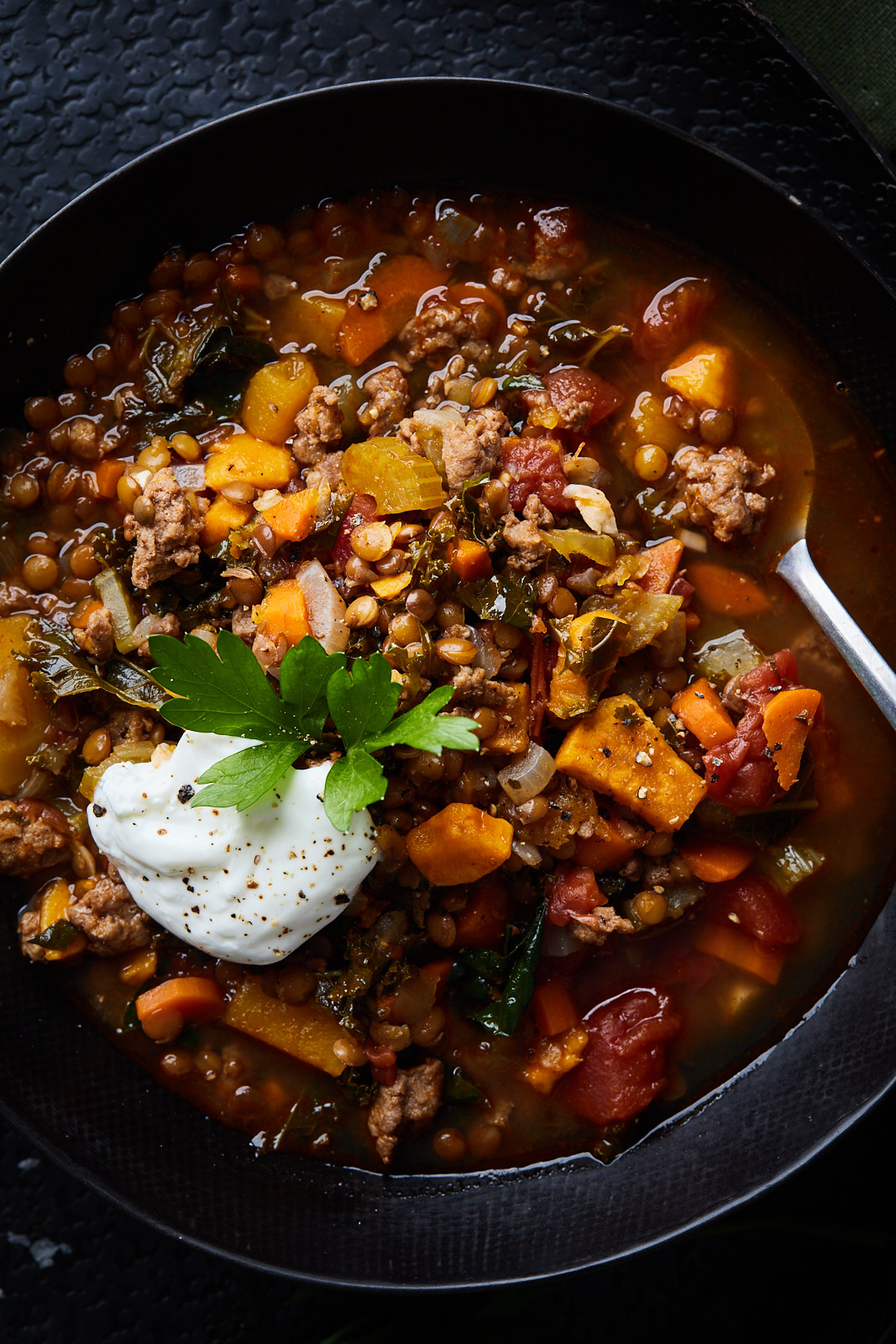 Moroccan Spiced Lentil Soup