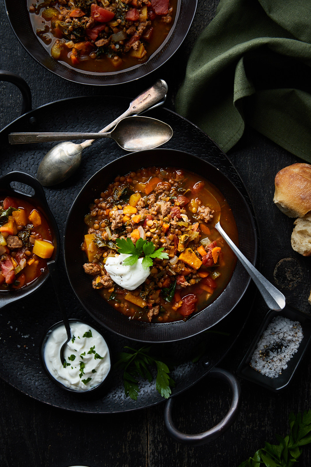 Moroccan Spiced Lentil Soup