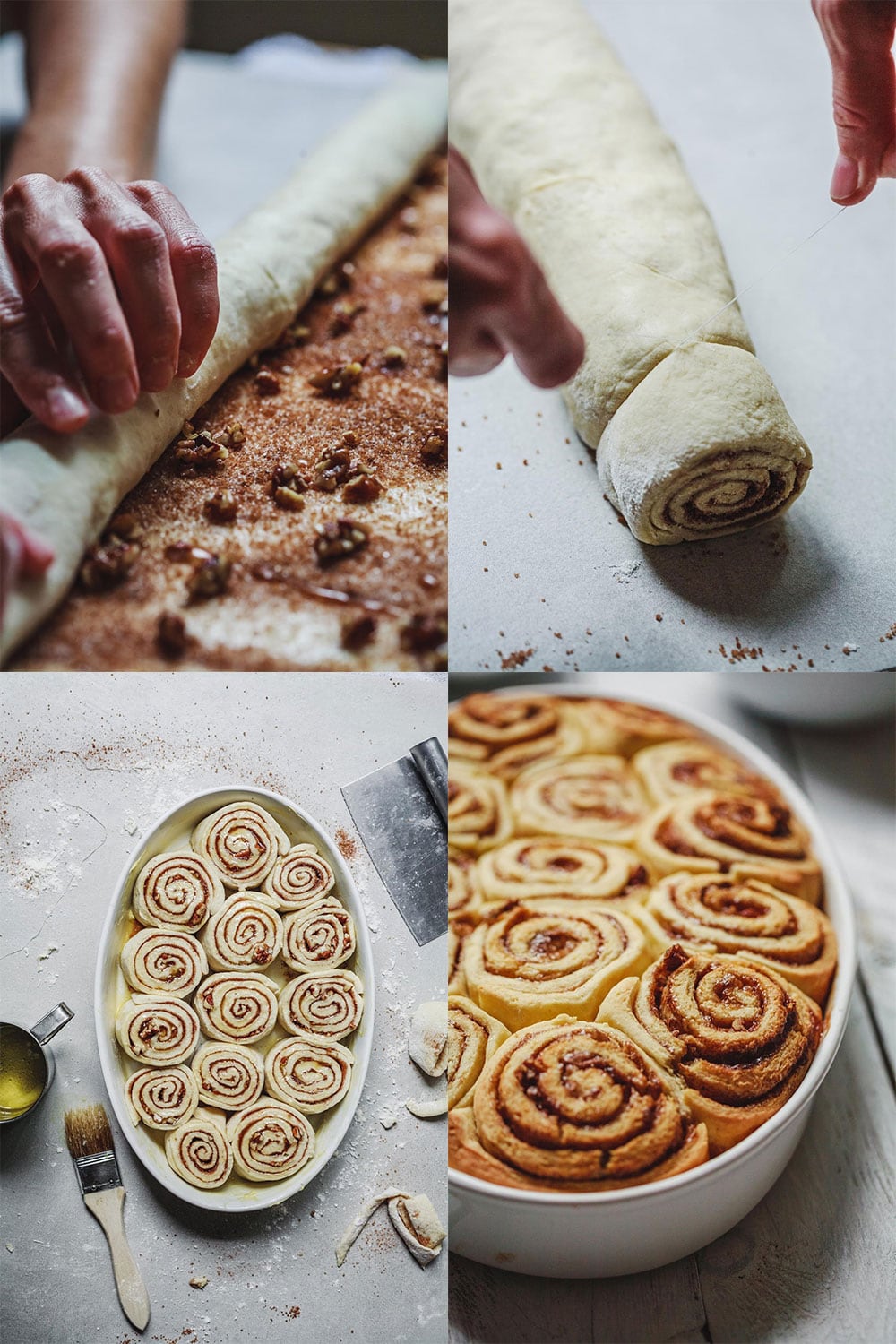 Maple Pecan Cinnamon Rolls