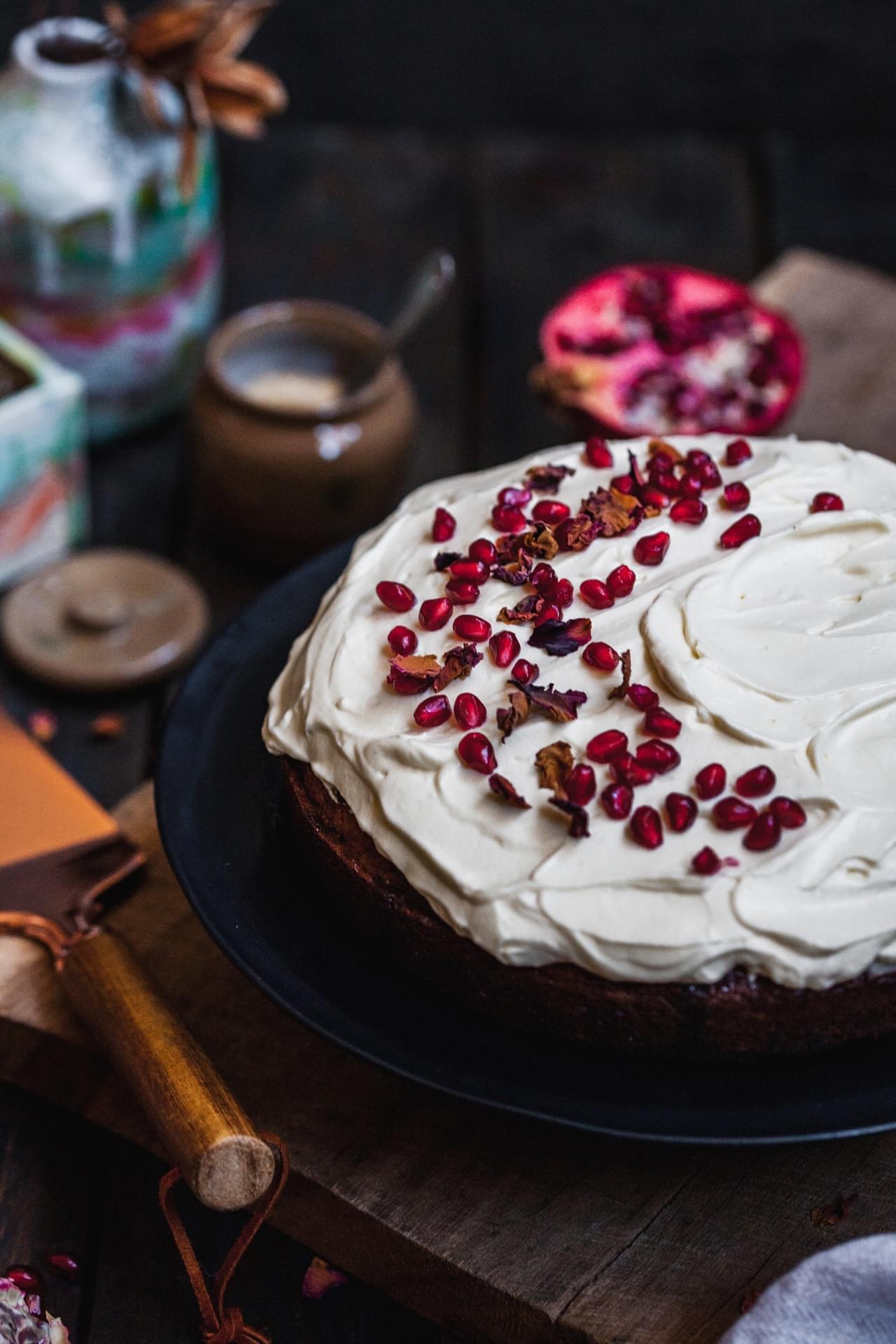 Pomegranate Cake