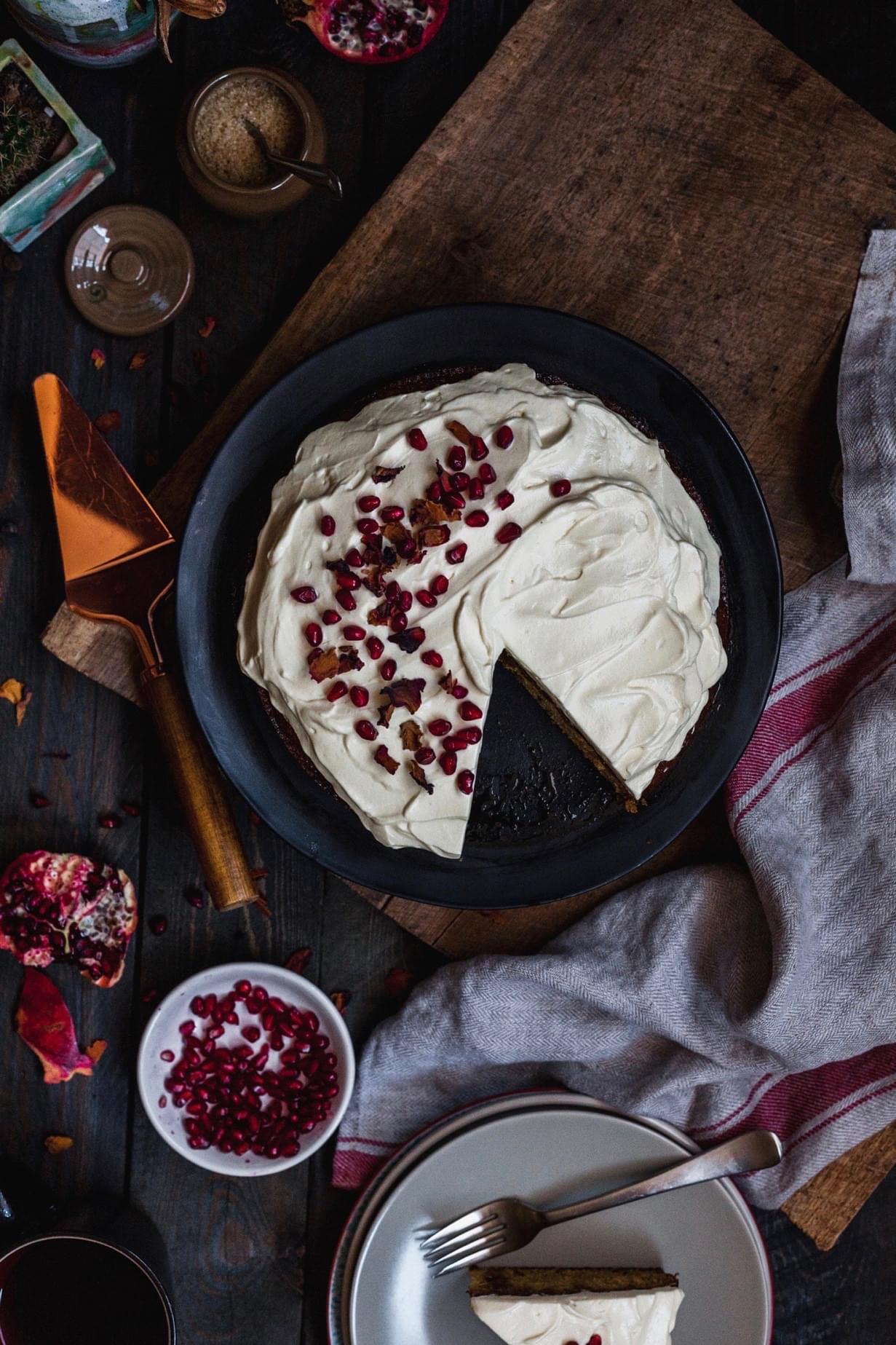 Pomegranate Cake