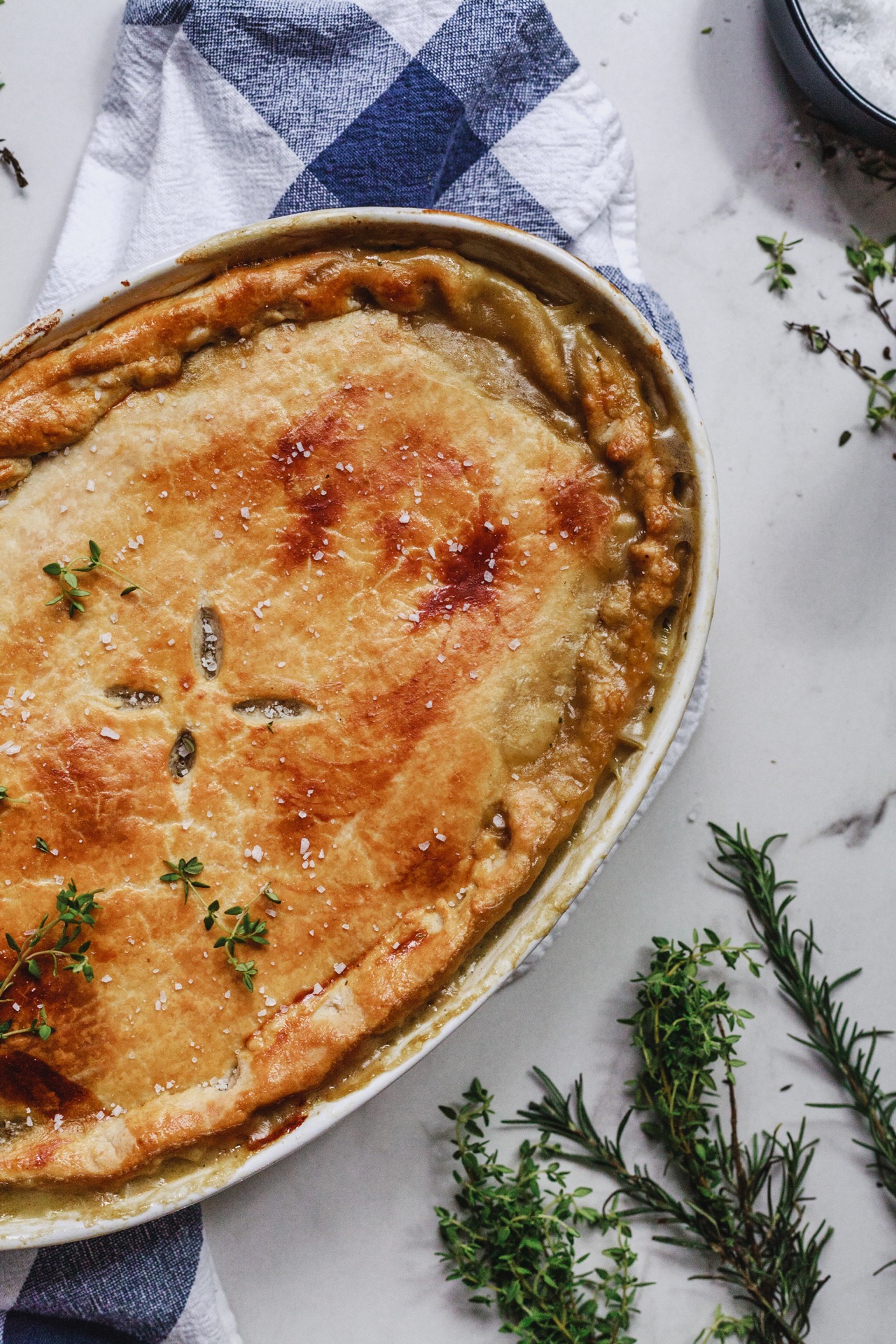 Sausage Kale And Mushroom Pot Pie