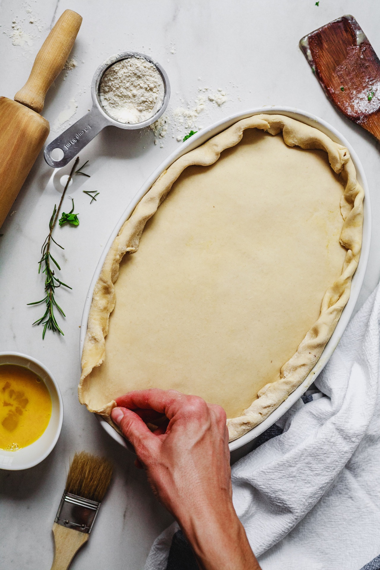 Sausage Kale And Mushroom Pot Pie