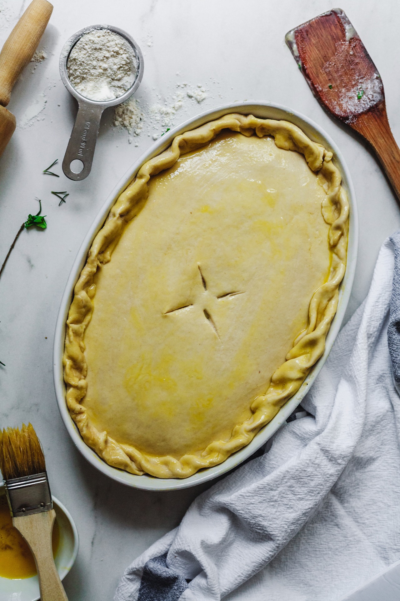 Sausage Kale And Mushroom Pot Pie