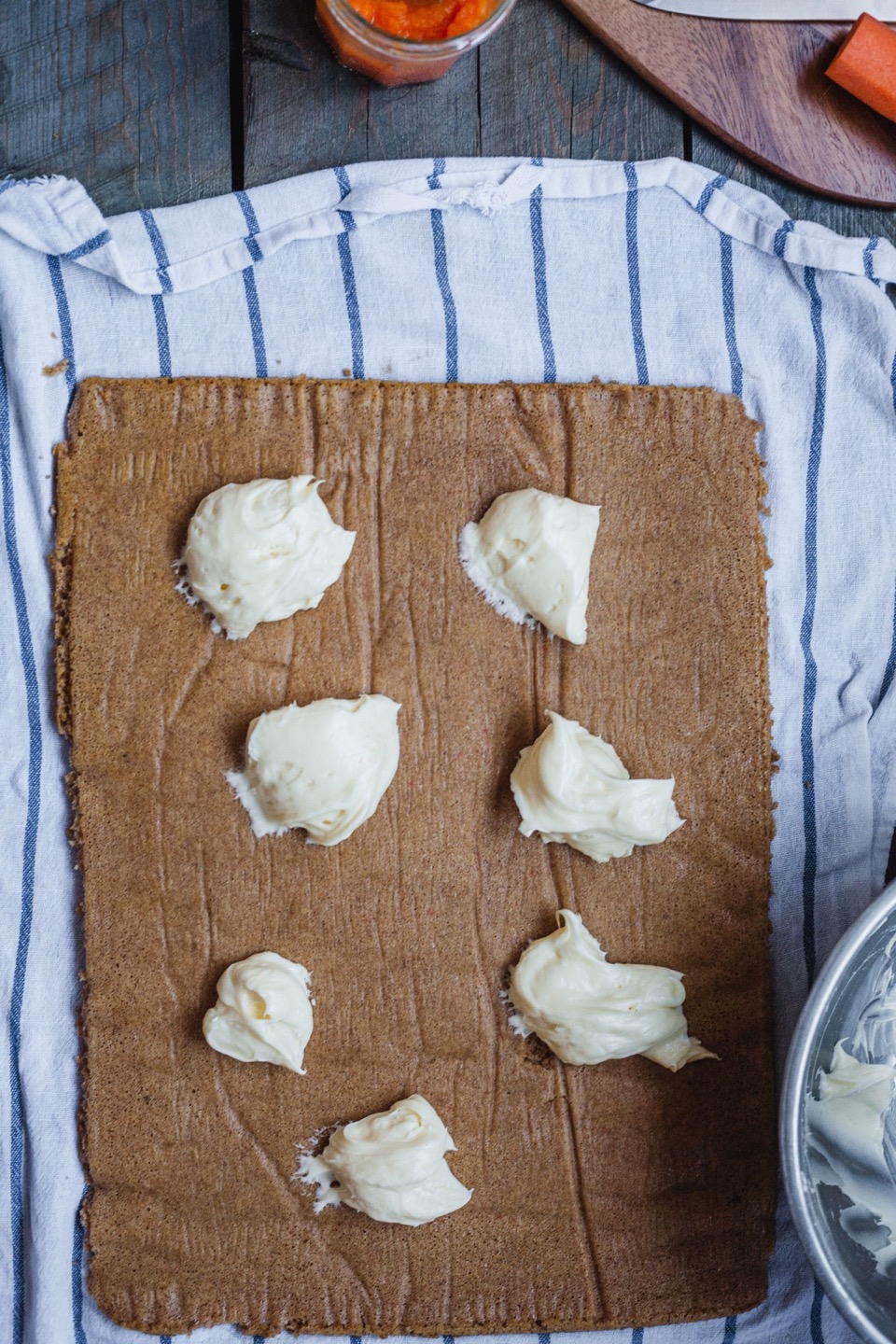 Carrot Cake Roll