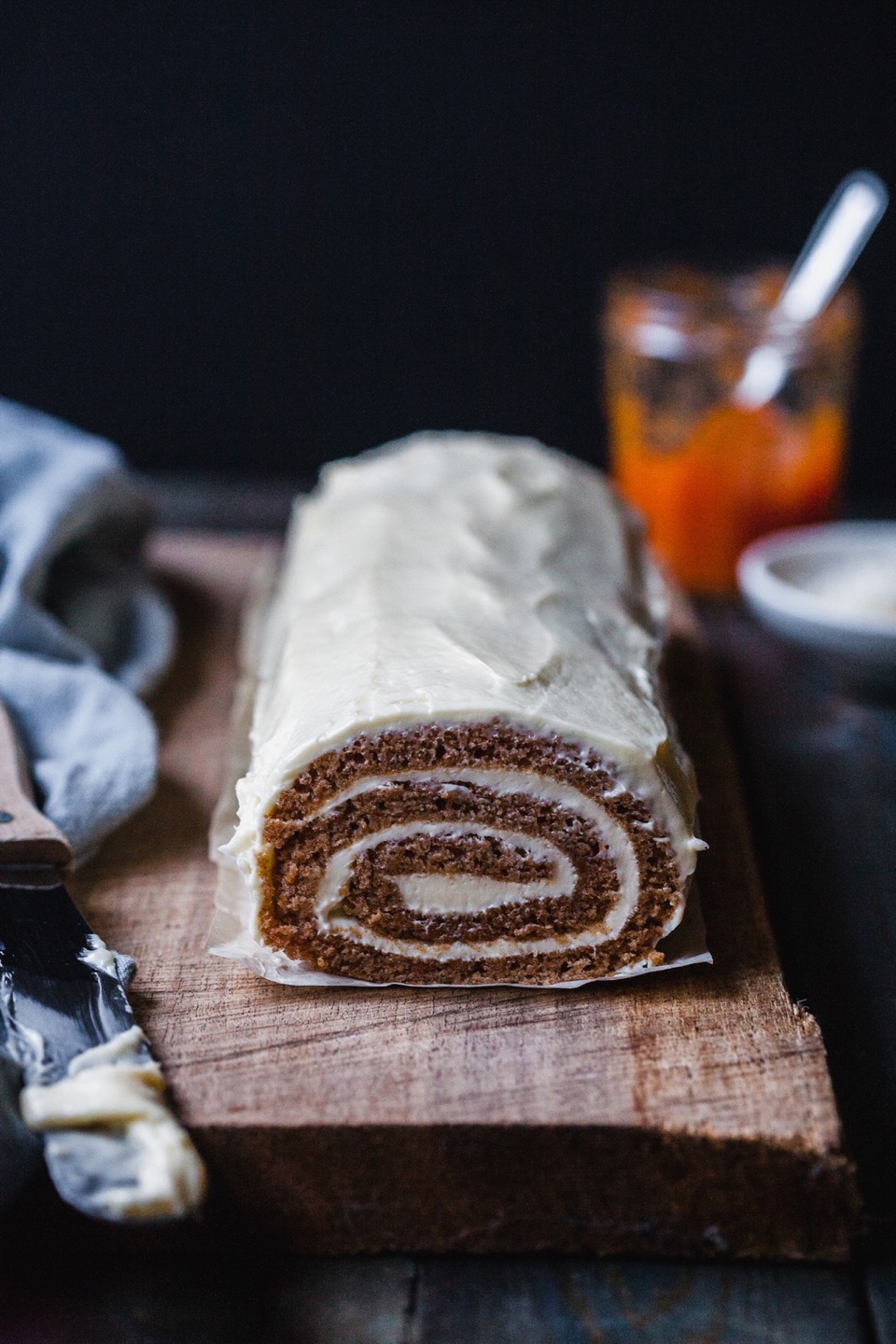 Carrot Cake Roll