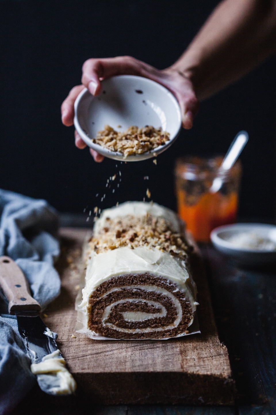 Carrot Cake Roll