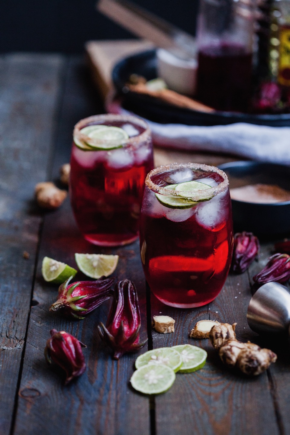 Winter Hibiscus Margarita