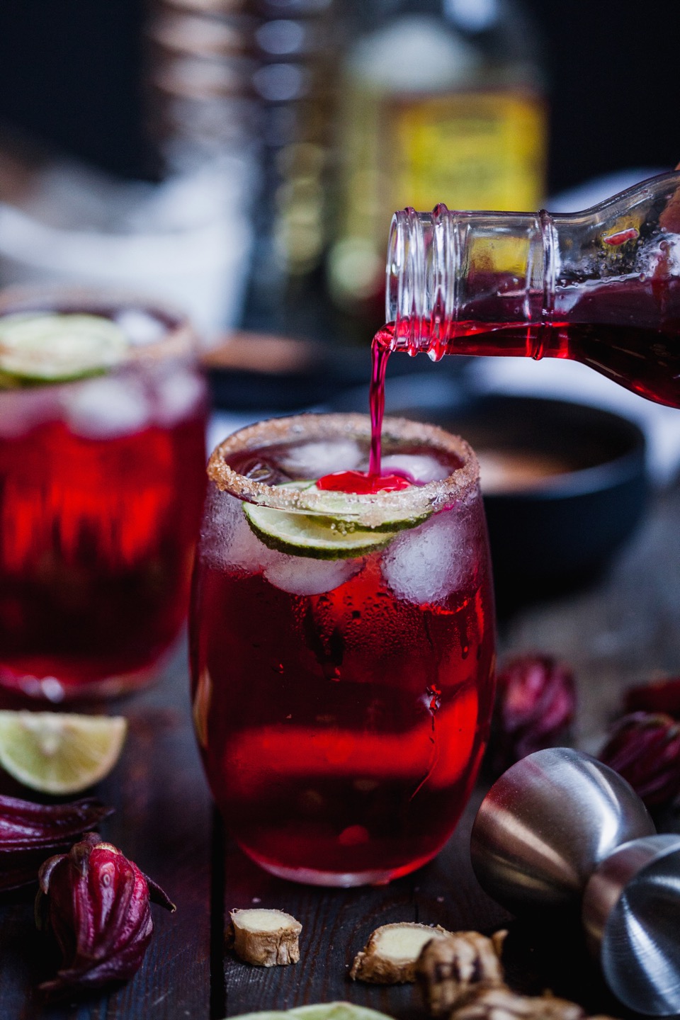 Winter Hibiscus Margarita