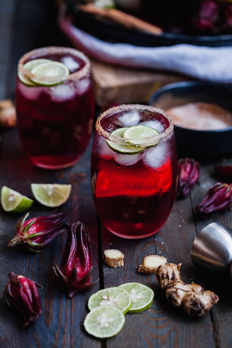 Winter Hibiscus Margarita