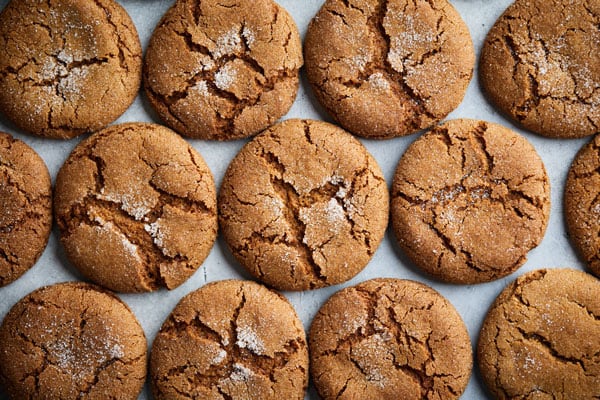 Ginger Spiced Molasses Cookies