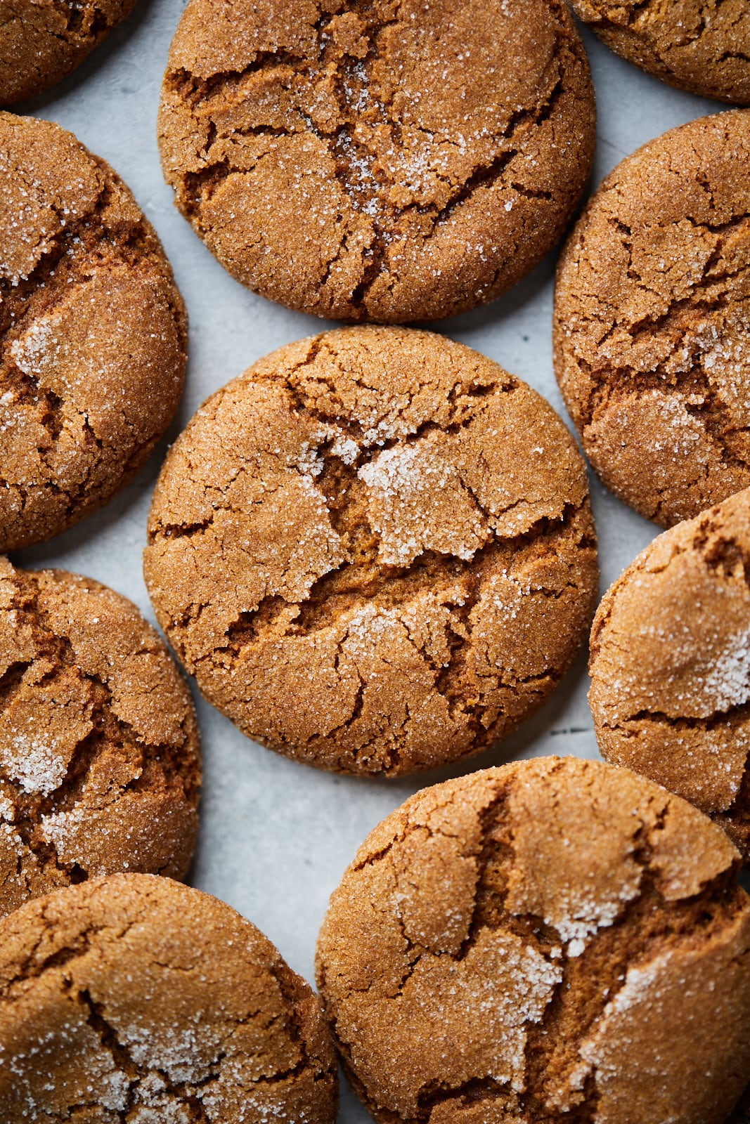 Ginger Spiced Molasses Cookies