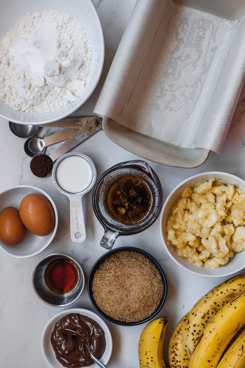 Brown Butter Nutella Banana Bread