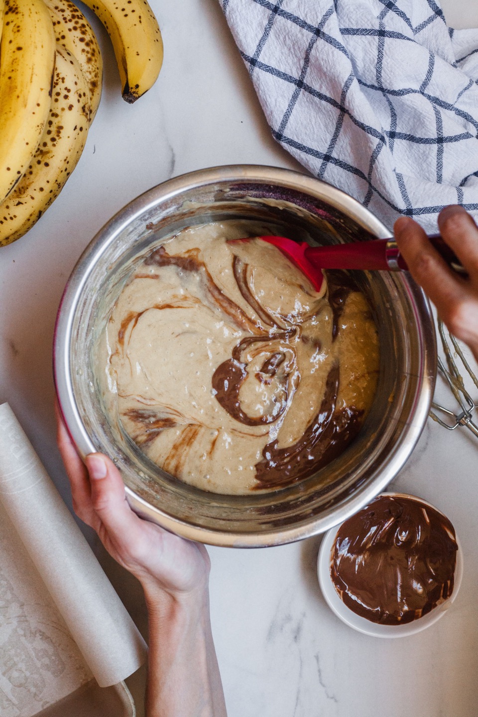 Brown Butter Nutella Banana Bread