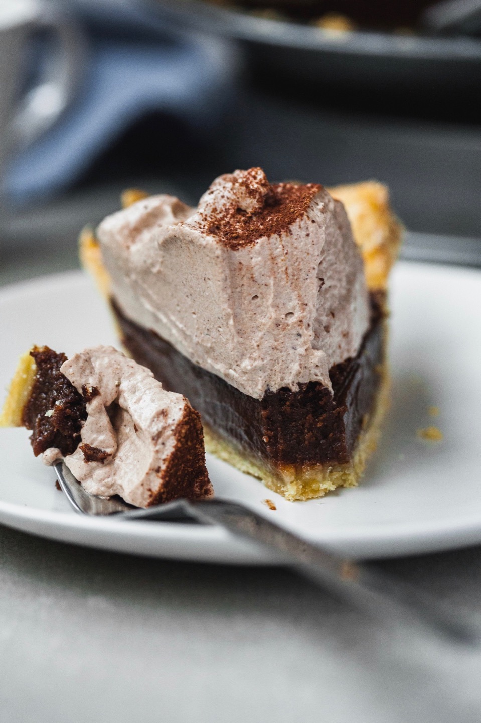 Chocolate Chess Pie