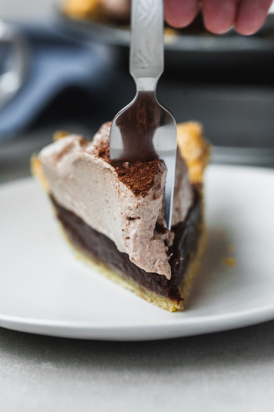 Chocolate Chess Pie