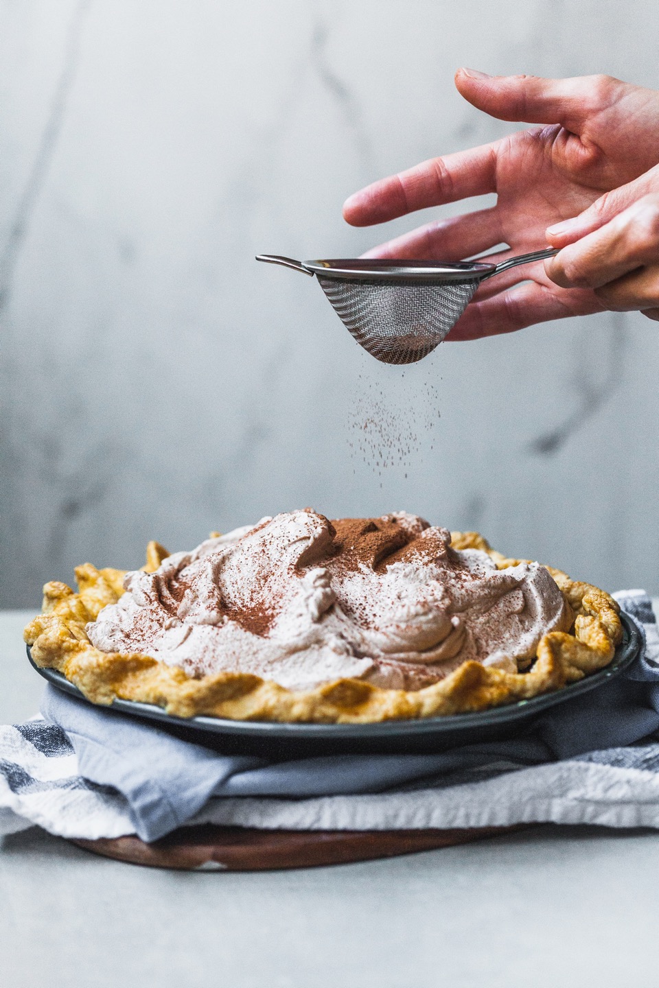 Chocolate Chess Pie