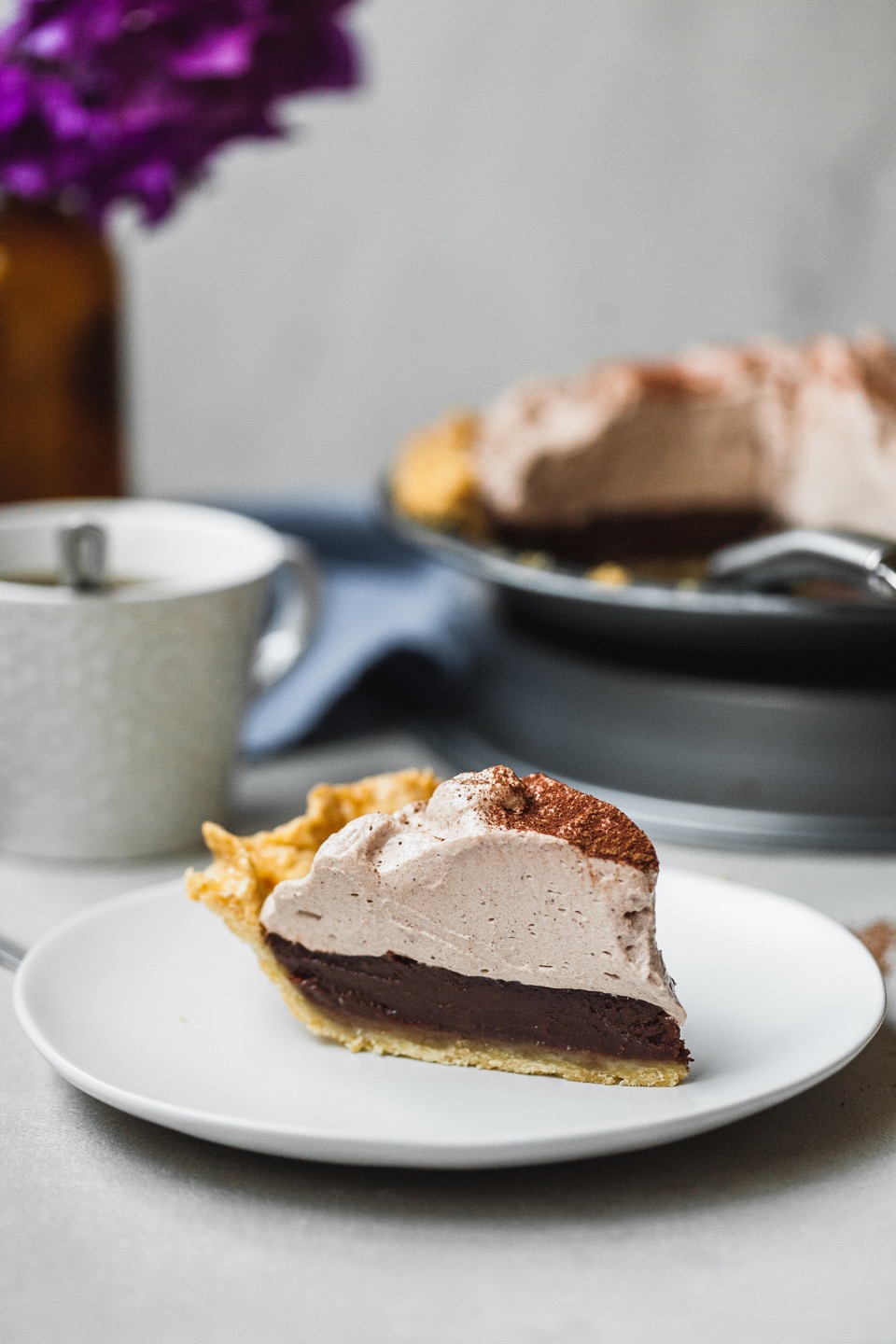 Chocolate Chess Pie