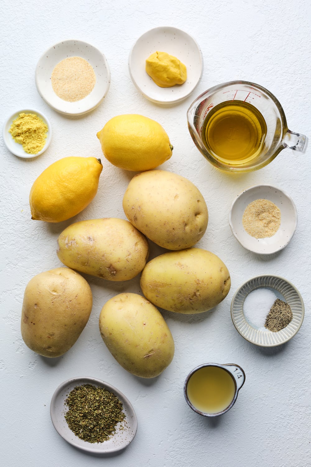Greek Roasted Potatoes Ingredients