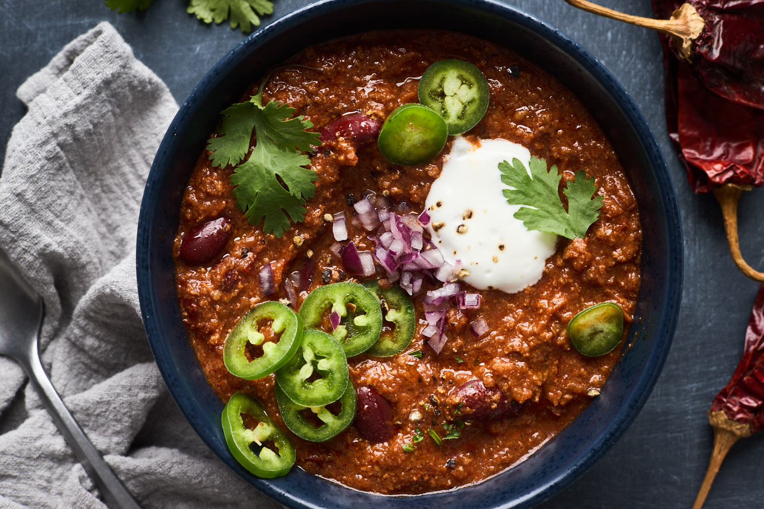 Weeknight Chili With Homemade Chili Paste