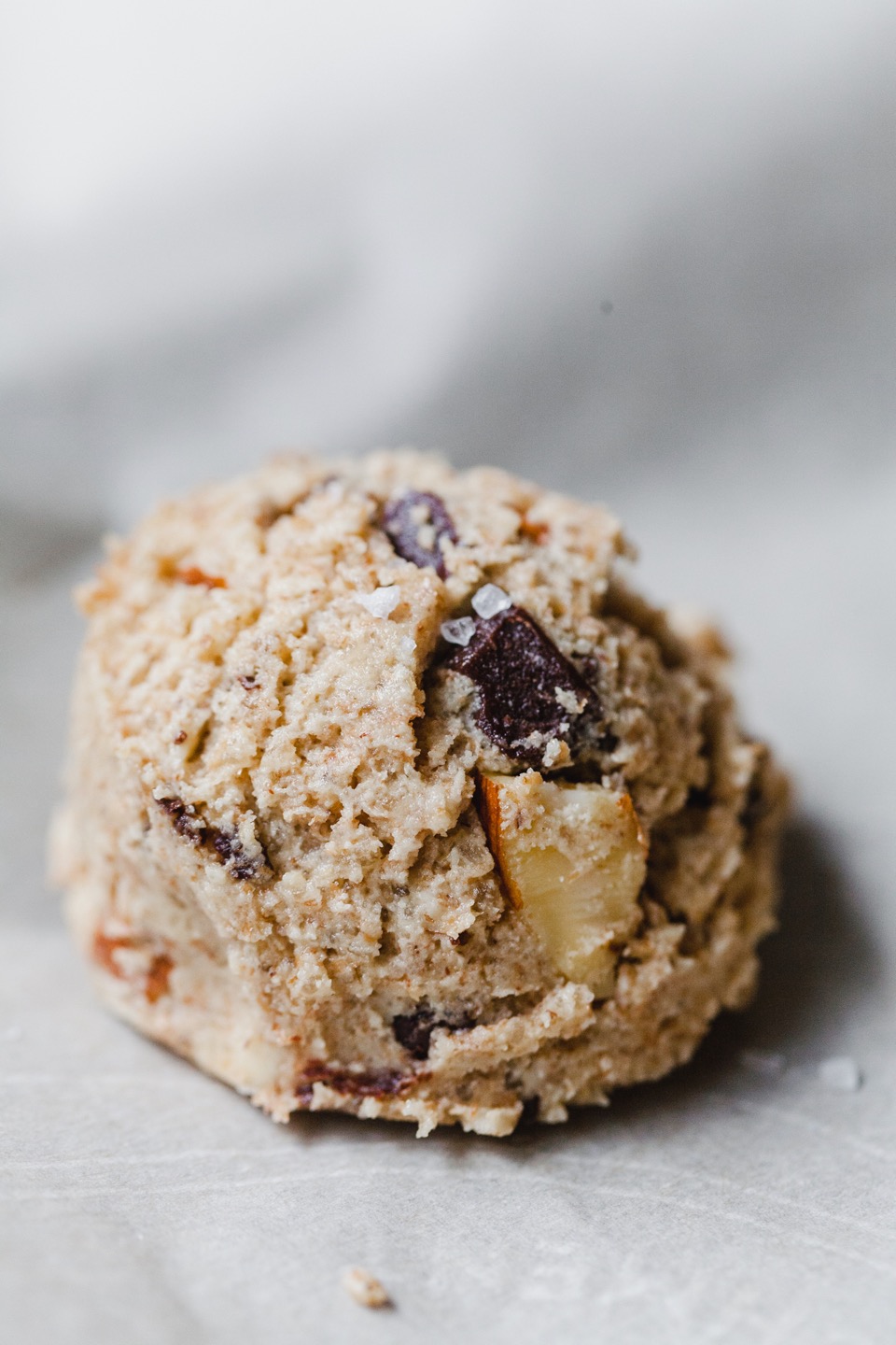 Salted Olive Oil Chocolate Chunk Cookies With Almonds